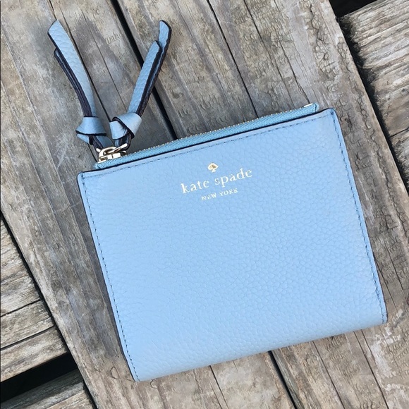 kate spade Handbags - NEW Small Blue Kate Spade Wallet